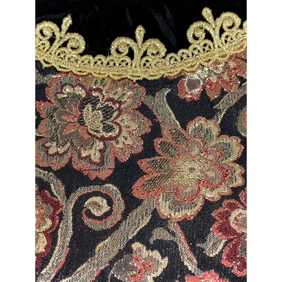 Vintage 90s Jessica McClintock VictorianGoth SteamPunk Witchy Belle Epoque Dress - Picture 7 of 11